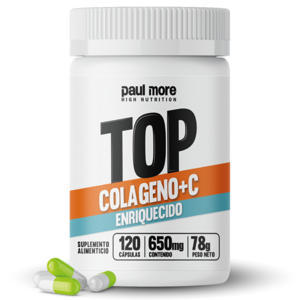 Colágeno + Vitamina C 120 cápsulas